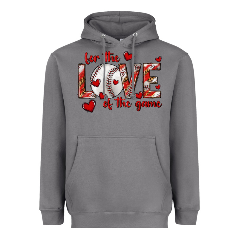 For The Love Of The Game Baseball Heavyweight Hoodie by texasbilliewilder | Teevron