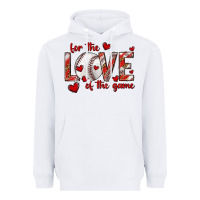 White for the love of the game baseball Heavyweight Hoodie - texasbilliewilder