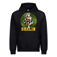 Black cowhide darlin Urban Hoodie - JahusDesignShop