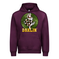 Mauve Wine cowhide darlin Urban Hoodie - JahusDesignShop