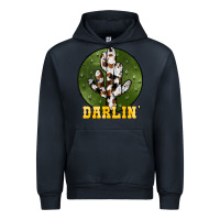 Navy cowhide darlin Urban Hoodie - JahusDesignShop