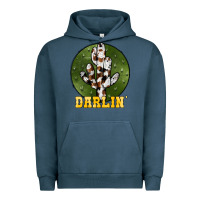 Pigment Midnight Navy cowhide darlin Urban Hoodie - JahusDesignShop