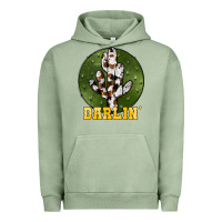 Pigment Oil Green cowhide darlin Urban Hoodie - JahusDesignShop