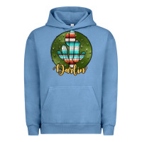 Pigment Pebble Blue darlin' Urban Hoodie - JahusDesignShop