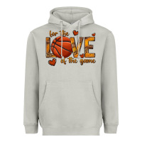For The Love Of The Game Basketball Heavyweight Hoodie | Teevron