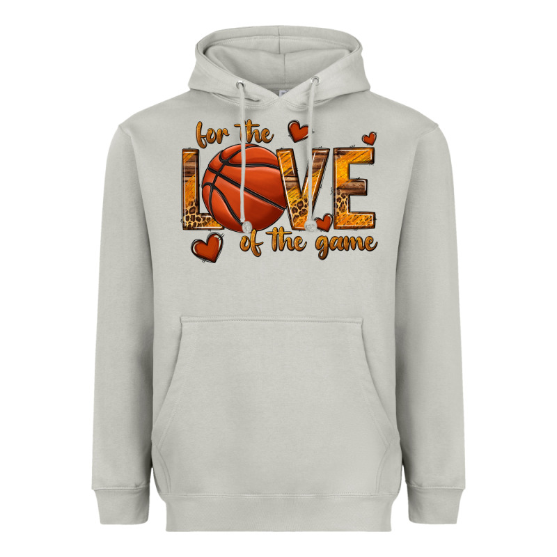 For The Love Of The Game Basketball Heavyweight Hoodie by texasbilliewilder | Teevron