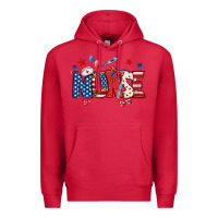 Cardinal american nurse Premium Hoodie - BundleAndBundleShop