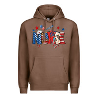 Chestnut american nurse Premium Hoodie - BundleAndBundleShop