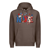 Coffee american nurse Premium Hoodie - BundleAndBundleShop