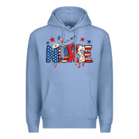 Colony Blue american nurse Premium Hoodie - BundleAndBundleShop