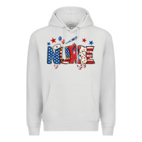 Dove Grey american nurse Premium Hoodie - BundleAndBundleShop
