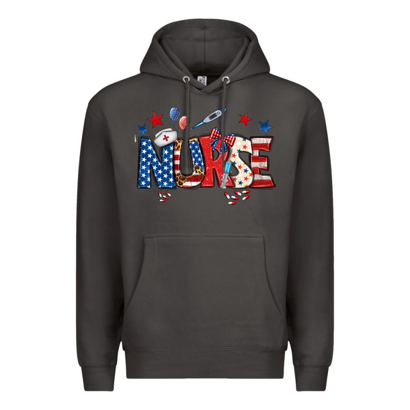 American Nurse Premium Hoodie by BundleAndBundleShop | Teevron