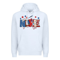 White american nurse Premium Hoodie - BundleAndBundleShop