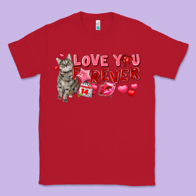 Love You Forever Classic Tee Designed By Fadigitalartstudio