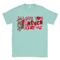 Seafoam love you forever Classic Tee - FaDigitalArtStudio