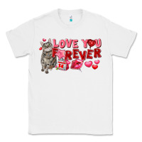 White love you forever Classic Tee - FaDigitalArtStudio