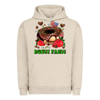 Pigment French Oak donut panic Urban Hoodie - AdoDesignShop