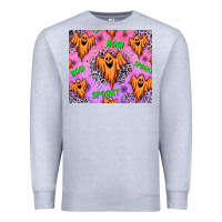 Heather Grey halloween Premium Sweatshirt - texasbilliewilder