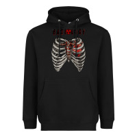 Black Radiology Heavyweight Hoodie - RanaPortraitStore