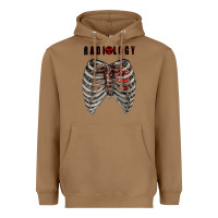 Toasted Coconut Radiology Heavyweight Hoodie - RanaPortraitStore