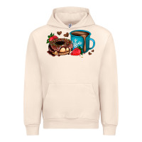 Sandshell donut coffee strawberry Urban Hoodie - AdoDesignShop