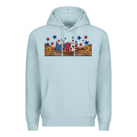 Blue Mist american nurse libbey glass Premium Hoodie - BundleAndBundleShop