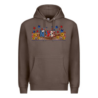 Coffee american nurse libbey glass Premium Hoodie - BundleAndBundleShop