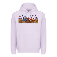 Lilac american nurse libbey glass Premium Hoodie - BundleAndBundleShop