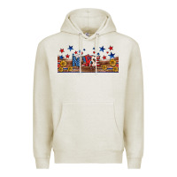 Oatmeal Heather american nurse libbey glass Premium Hoodie - BundleAndBundleShop