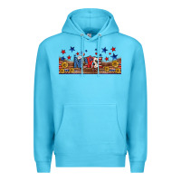 Ocean Blue american nurse libbey glass Premium Hoodie - BundleAndBundleShop