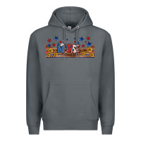 Rock american nurse libbey glass Premium Hoodie - BundleAndBundleShop