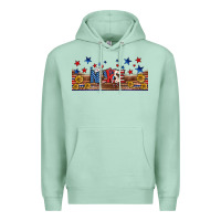 Seafoam american nurse libbey glass Premium Hoodie - BundleAndBundleShop