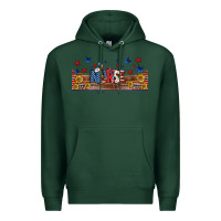 Sports Green american nurse libbey glass Premium Hoodie - BundleAndBundleShop