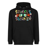 Black school's out for summer Heavyweight Hoodie - Zillion Design Studio