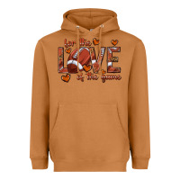 Meerkat for the love of the game football Heavyweight Hoodie - texasbilliewilder