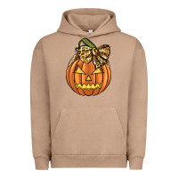 Pigment Burro Leopard Ribbon Halloween Pumkin Urban Hoodie - JahusDesignShop