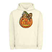 Leopard Ribbon Halloween Pumkin Urban Hoodie | Teevron