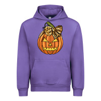 Tulip Leopard Ribbon Halloween Pumkin Urban Hoodie - JahusDesignShop