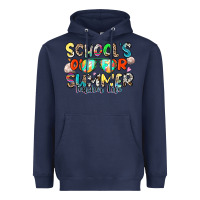 Navy school's out for summer teacher life Heavyweight Hoodie - Zillion Design Studio