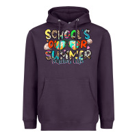 Plum school's out for summer teacher life Heavyweight Hoodie - Zillion Design Studio