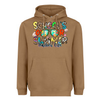 Toasted Coconut school's out for summer teacher life Heavyweight Hoodie - Zillion Design Studio