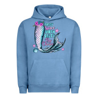 Pigment Pebble Blue sassy since birth salty by choice Urban Hoodie - JahusDesignShop