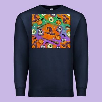 Halloween Premium Sweatshirt Designed By Texasbilliewilder