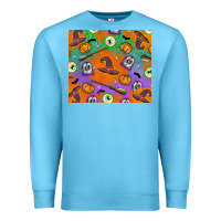 Ocean Blue halloween Premium Sweatshirt - texasbilliewilder