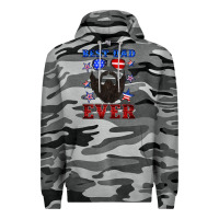 Slate Camo best dad ever american flag Premium Hoodie - Artiststas