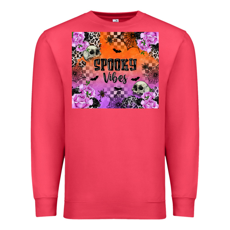 Spooky Vibes Premium Sweatshirt by texasbilliewilder | Teevron
