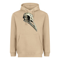 Mushroom Raven Skull Heavyweight Hoodie - RanaPortraitStore