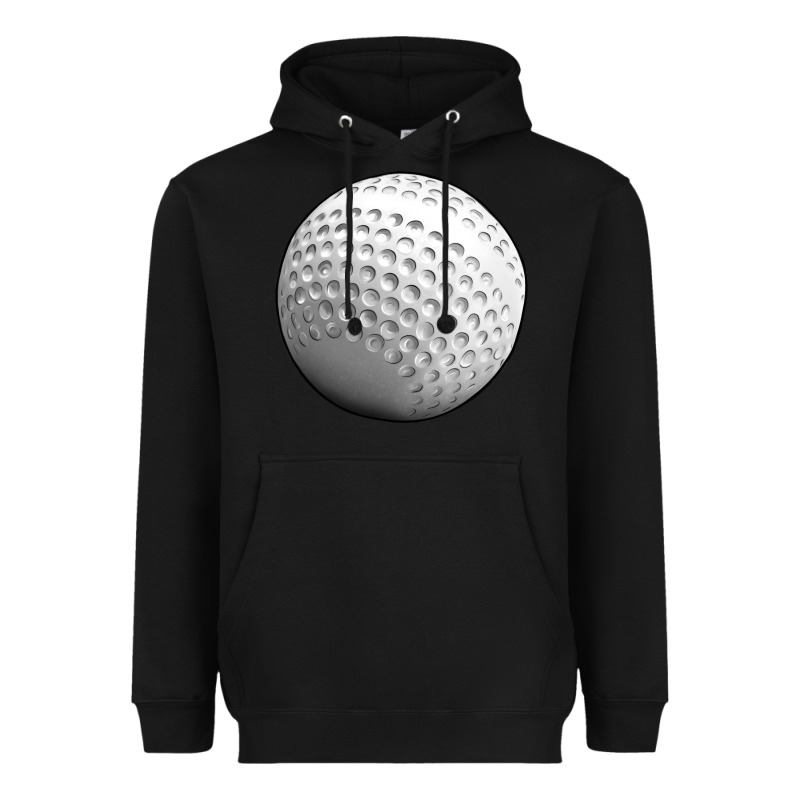 Hockey Ball Heavyweight Hoodie by texasbilliewilder | Teevron