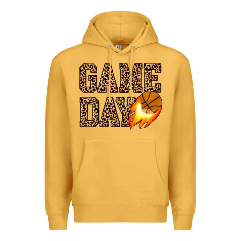 Game Day Basketball Premium Hoodie by JahusDesignShop | Teevron