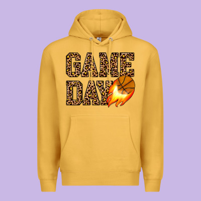 Game Day Basketball Premium Hoodie Designed By Jahusdesignshop